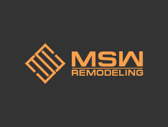 MSW Remodeling  logo design by veranoghusta