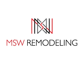MSW Remodeling  logo design by fritsB