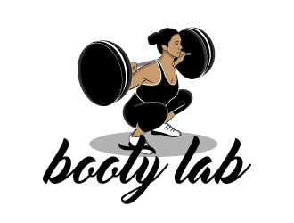 booty lab logo design by KDesigns
