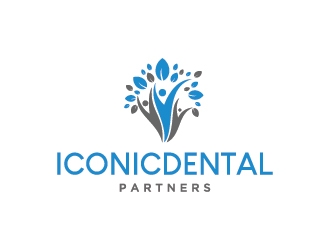 Iconic Dental Partners logo design by Fear