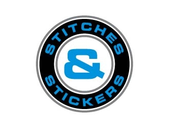 Stitches & Stickers logo design by maserik