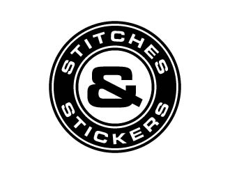 Stitches & Stickers logo design by maserik
