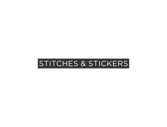 Stitches & Stickers logo design by salis17