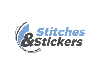 Stitches & Stickers logo design by YONK