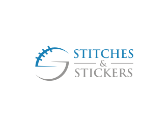 Stitches & Stickers logo design by ohtani15
