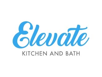 Elevate Kitchen and Bath  logo design by maserik