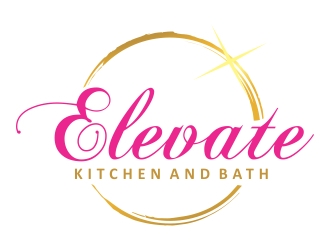 Elevate Kitchen and Bath  logo design by ruki