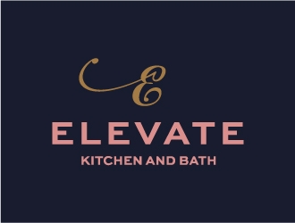 Elevate Kitchen and Bath  logo design by mmyousuf