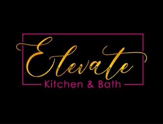 Elevate Kitchen and Bath  logo design by MAXR