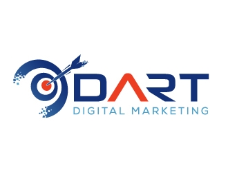 Dart Digital Marketing logo design by yans
