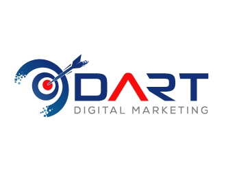 Dart Digital Marketing logo design by yans