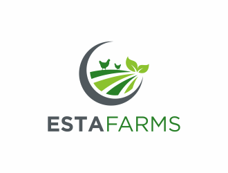 EstaFarms logo design by huma