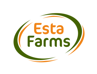 EstaFarms logo design by Girly