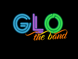 GLO the band logo design by 3Dlogos