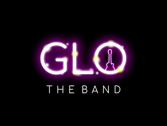 GLO the band logo design by andriandesain
