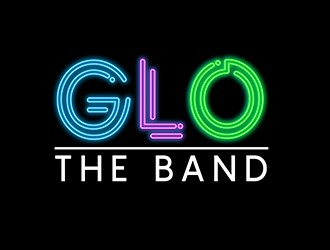 GLO the band logo design by 3Dlogos
