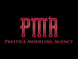 Prestige Modeling Agency logo design by rykos