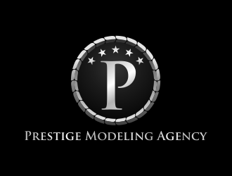 Prestige Modeling Agency logo design by rykos