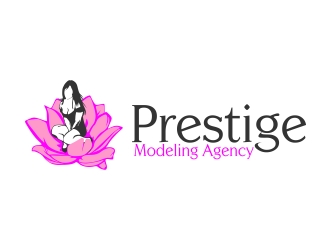 Prestige Modeling Agency logo design by mckris