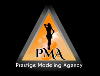 Prestige Modeling Agency logo design by Rexx