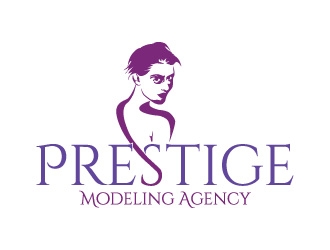 Prestige Modeling Agency logo design by fritsB