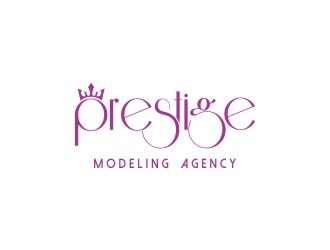 Prestige Modeling Agency logo design by cikiyunn