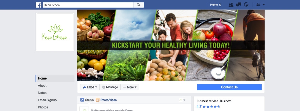 Keen Green logo design by Art_Chaza