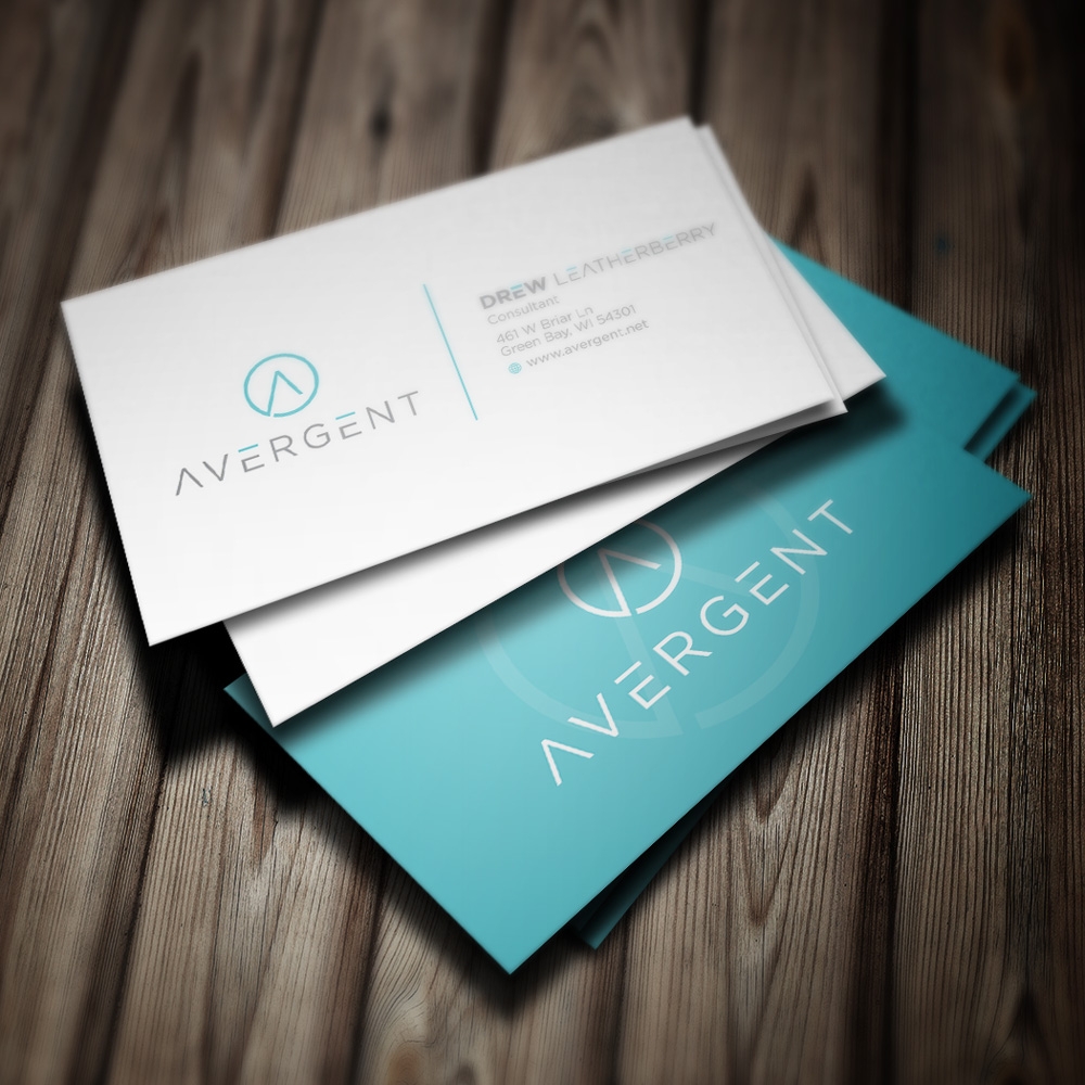 Avergent logo design by mletus