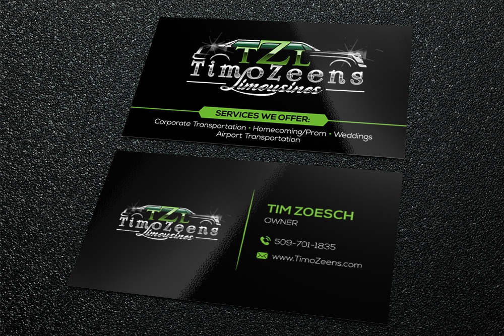 TimoZeens Limousines logo design by Art_Chaza