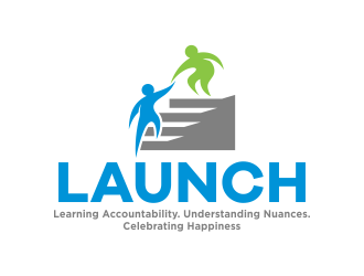 LAUNCH logo design by mikael