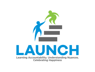LAUNCH logo design by mikael