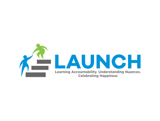 LAUNCH logo design by mikael