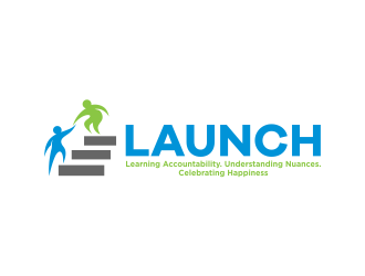 LAUNCH logo design by mikael
