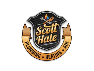 Scott Hale Plumbing Heating and Air  logo design by josephope