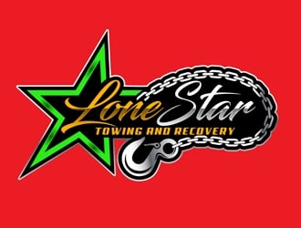 Lone Star Towing And Recovery logo design by DreamLogoDesign
