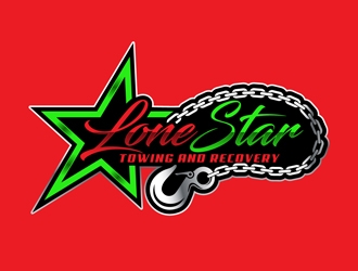 Lone Star Towing And Recovery logo design by DreamLogoDesign