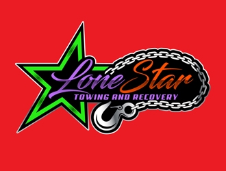 Lone Star Towing And Recovery logo design by DreamLogoDesign
