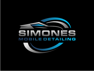 SIMONES MOBILE DETAILING  logo design by bricton