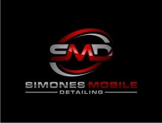 SIMONES MOBILE DETAILING  logo design by bricton
