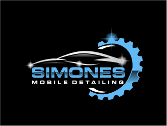 SIMONES MOBILE DETAILING  logo design by Girly