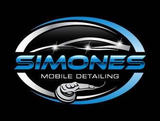 SIMONES MOBILE DETAILING  logo design by daywalker