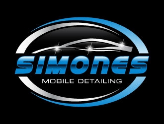 SIMONES MOBILE DETAILING  logo design by daywalker