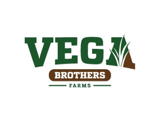 Vega Brothers Farms logo design by crazher