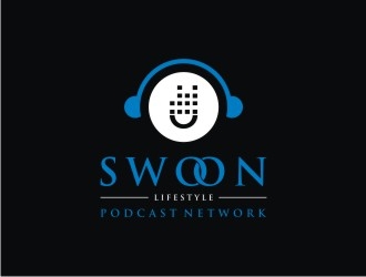 Swoon Lifestyle Podcast Network logo design by sabyan