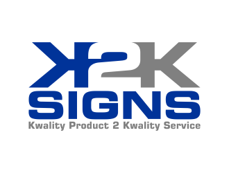 K2K SIGNS logo design by rykos