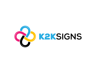 K2K SIGNS logo design by pencilhand