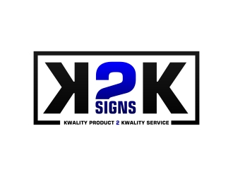 K2K SIGNS logo design by yunda