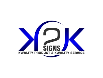 K2K SIGNS logo design by yunda