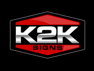 K2K SIGNS logo design by kunejo