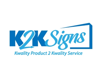 K2K SIGNS logo design by jaize